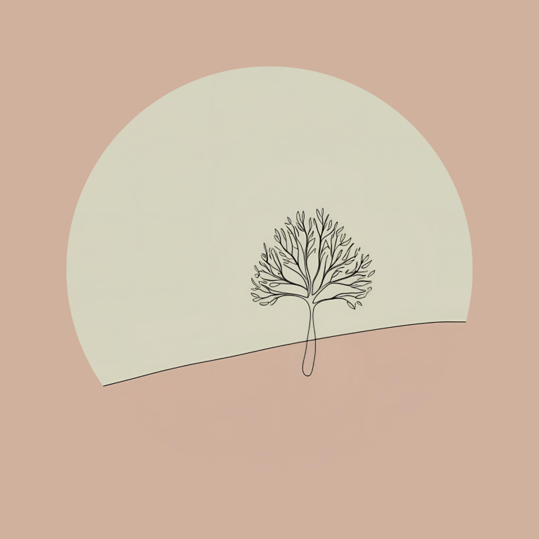 Immobilienexposé-Flyer in Grunge-Stil in Beige Orange Weiß (1920 x 2880 px)